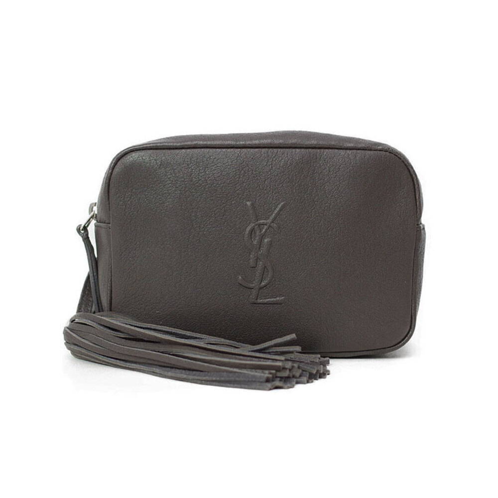 SAINT LAURENT Paris Saint Paris Waist Clutch Body Bum Crossbody Belt Bag